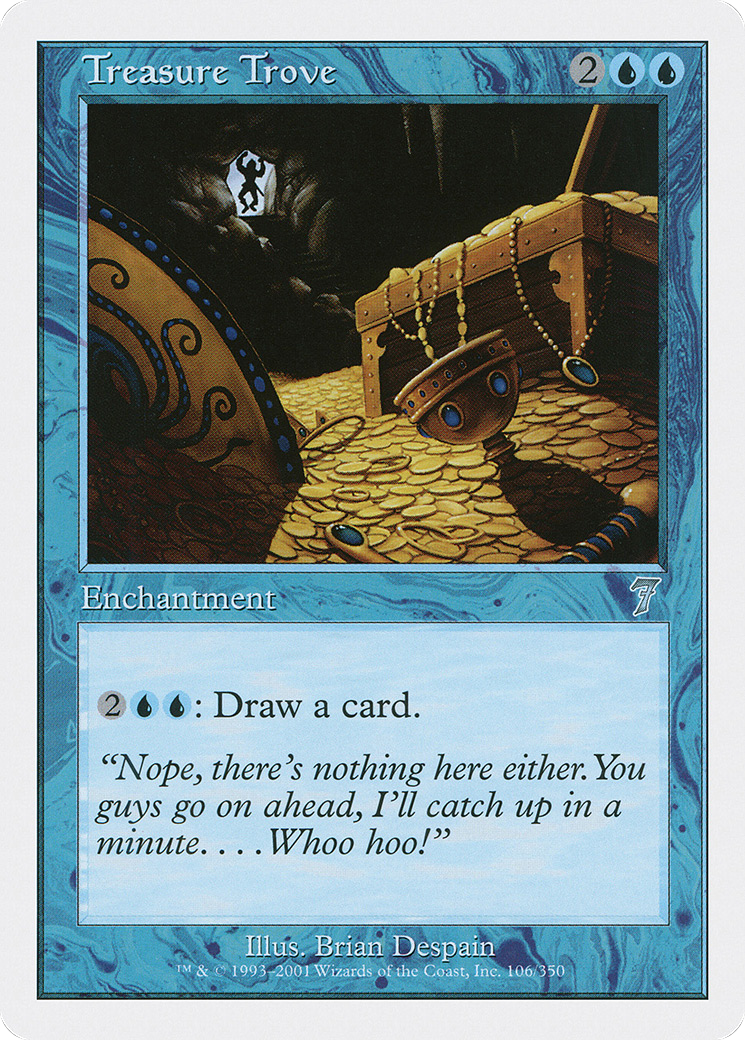Image of Treasure Trove (7ED-106) - 7th Edition Foil