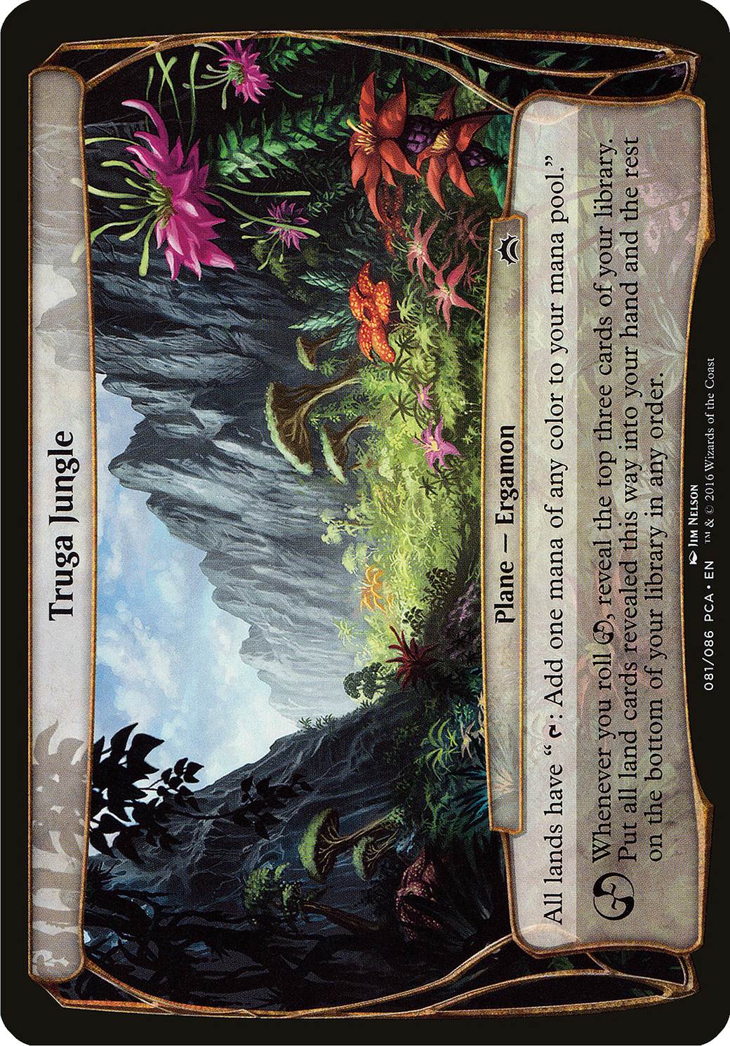 Image of Truga Jungle (Planechase Anthology) (OVER-081) - Planechase Anthology Planes