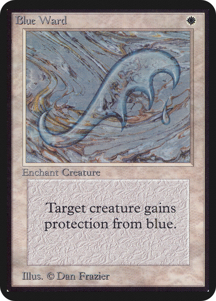 Image of Blue Ward (LEA-) - Limited Edition Alpha