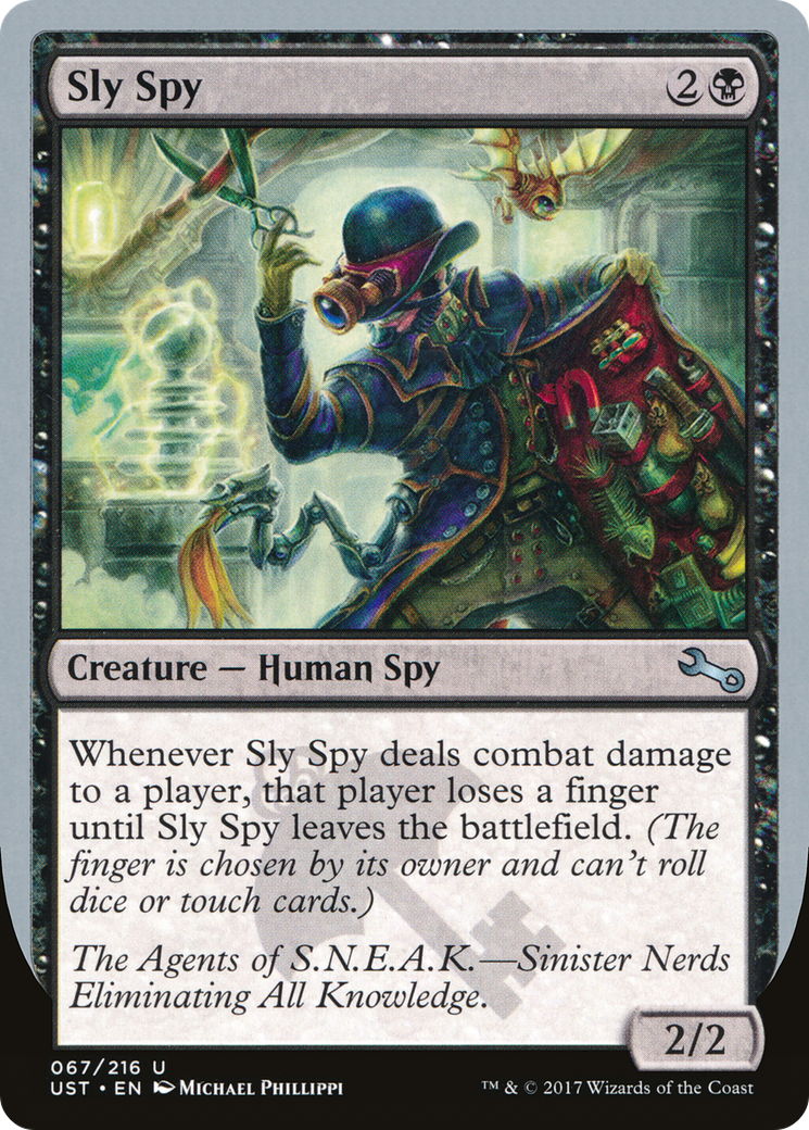 Image of Sly Spy (C) (UST-67C) - Unstable