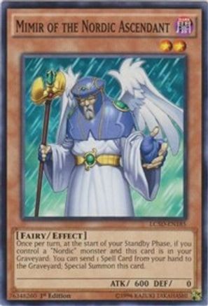 Image of Mimir of the Nordic Ascendant (LC5D-EN185) - Legendary Collection 5D's 1st Edition