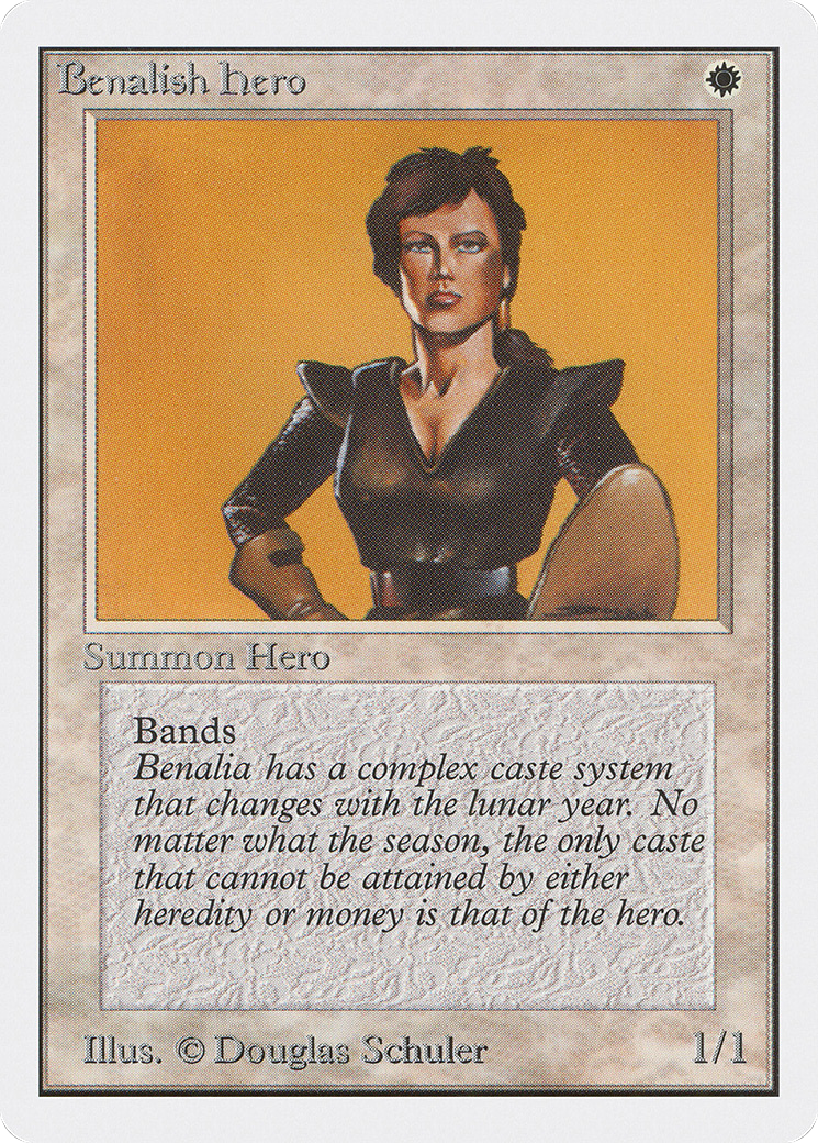 Image of Benalish Hero (2ED-) - Unlimited Edition