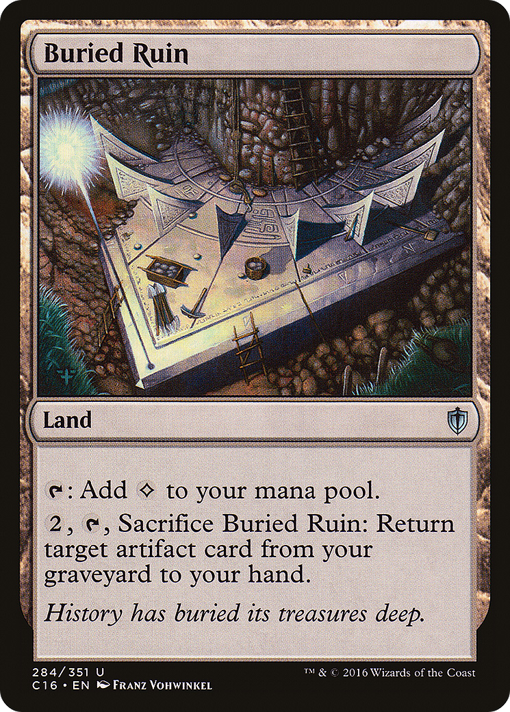 Image of Buried Ruin (C16-284) - Commander 2016