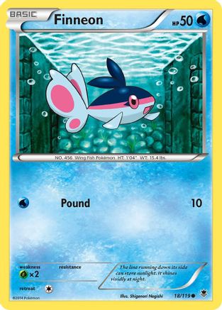 Image of Finneon 018/119  XY  Phantom Forces - Common