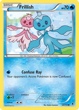 Image of Frillish 020/119  XY  Phantom Forces - Common