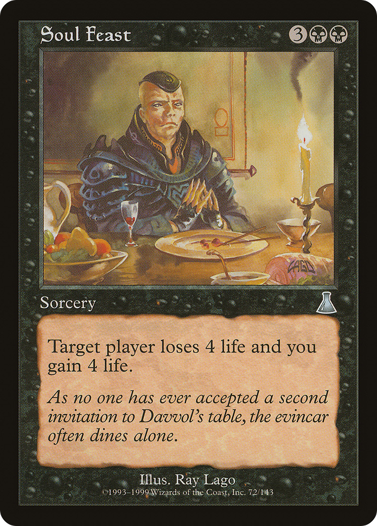 Image of Soul Feast (UDS-072) - Urza's Destiny Foil