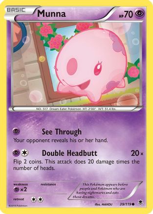 Image of Munna 039  XY  Phantom Forces - Common