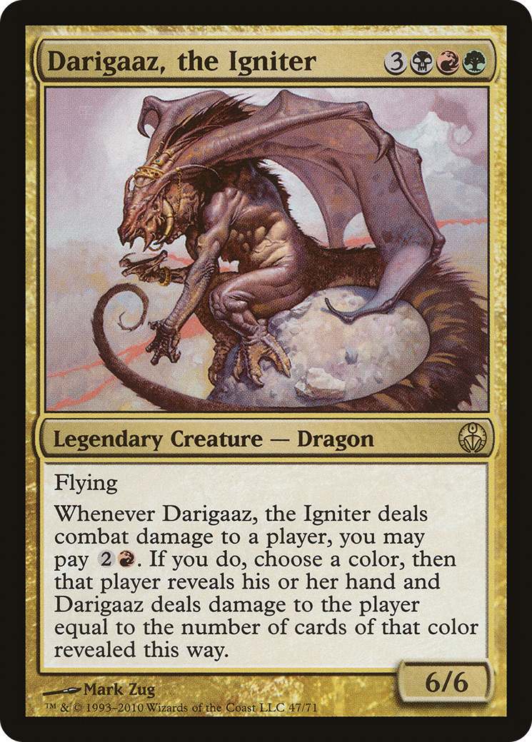 Image of Darigaaz, the Igniter (DDE-047) - Duel Decks: Phyrexia vs. the Coalition