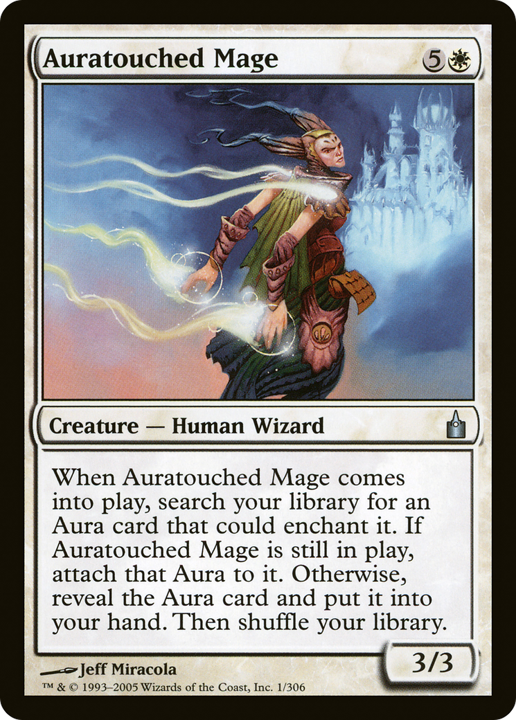 Image of Auratouched Mage (RAV-001) - Ravnica: City of Guilds