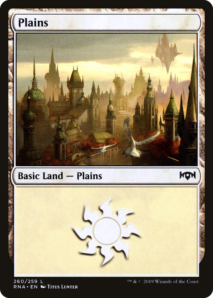 Image of Plains (RNA-260) - Ravnica Allegiance Foil