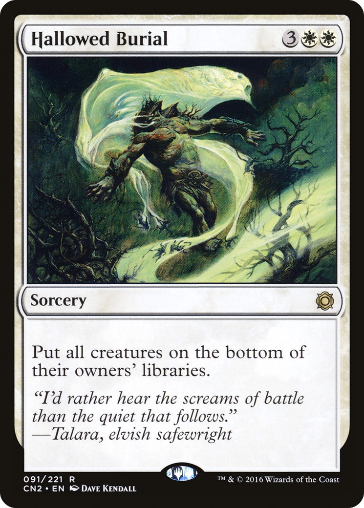 Image of Hallowed Burial (CN2-091) - Conspiracy: Take the Crown
