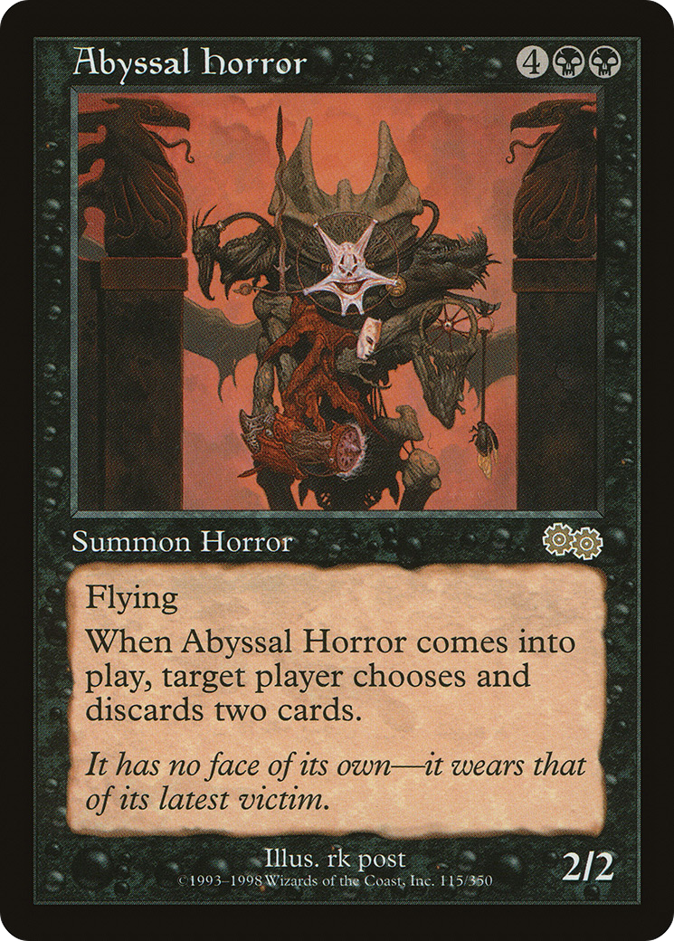 Image of Abyssal Horror (USG-115) - Urza's Saga