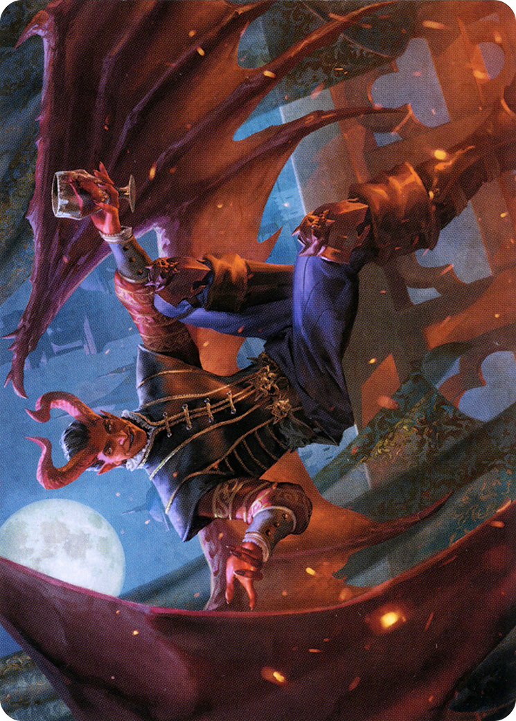 Image of Raphael, Fiendish Savior // Raphael, Fiendish Savior (ACLB-040) - Battle for Baldur's Gate Art Series (Borderless)