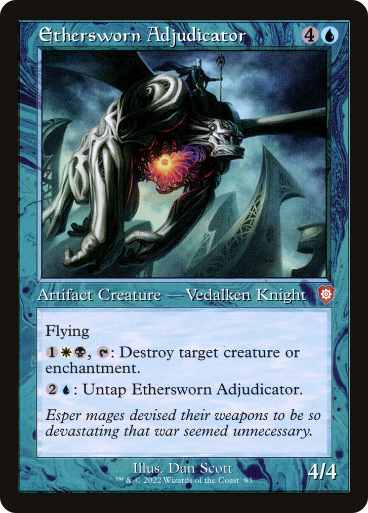 Image of Ethersworn Adjudicator (Retro Frame) (BRC-083) - The Brothers' War Commander