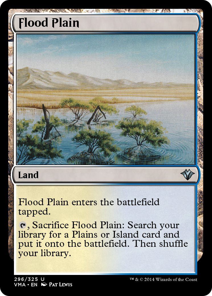 Image of Flood Plain (VMA-296) - Vintage Masters Foil