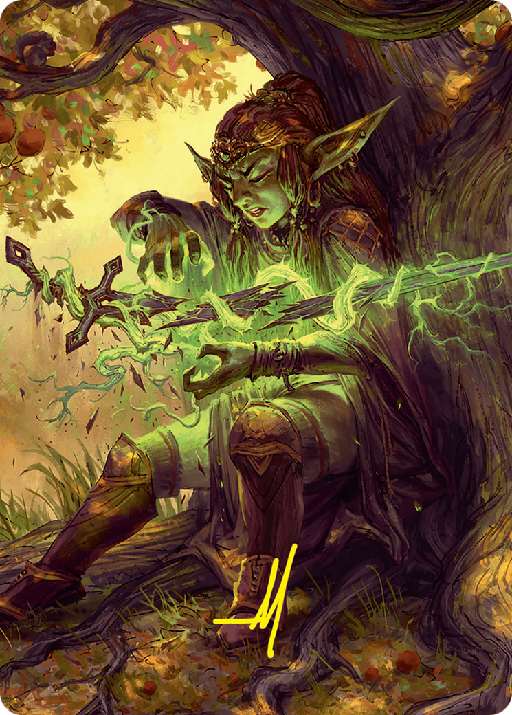 Image of Reclamation Sage // Reclamation Sage (AFDN-045) - Foundations Art Series (Borderless) Foil
