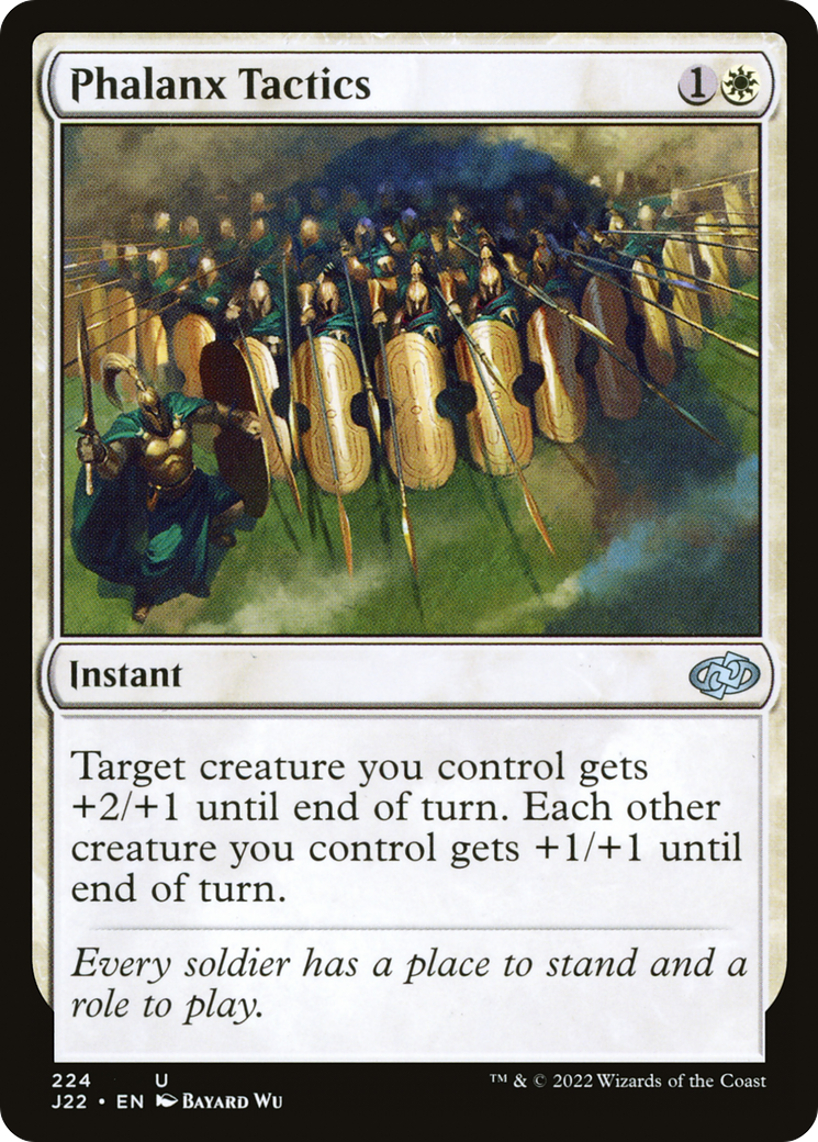 Image of Phalanx Tactics (J22-224) - Jumpstart 2022