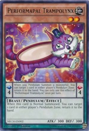 Image of Performapal Trampolynx (NECH-EN002) - The New Challengers Unlimited