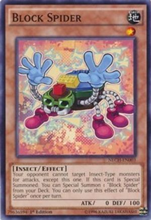 Image of Block Spider (NECH-EN003) - The New Challengers 1st Edition