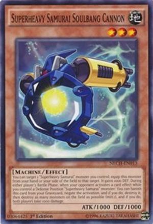 Image of Superheavy Samurai Soulbang Cannon (NECH-EN013) - The New Challengers Unlimited