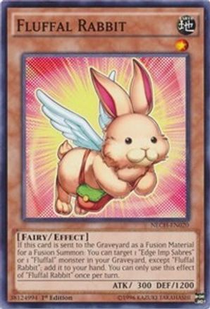 Image of Fluffal Rabbit (NECH-EN020) - The New Challengers Unlimited