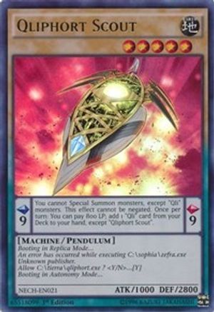 Image of Qliphort Scout (NECH-EN021) - The New Challengers 1st Edition