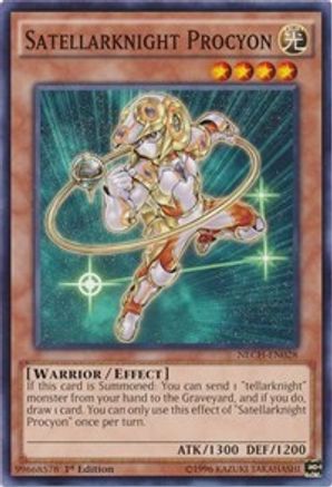 Image of Satellarknight Procyon (NECH-EN028) - The New Challengers 1st Edition