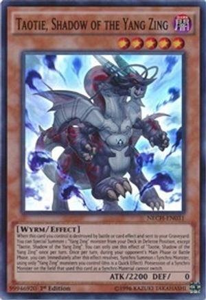 Image of Taotie, Shadow of the Yang Zing (NECH-EN031) - The New Challengers Unlimited
