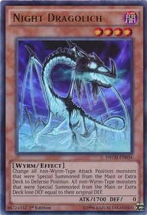 Image of Night Dragolich (NECH-EN034) - The New Challengers Unlimited