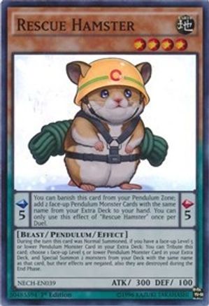 Image of Rescue Hamster (NECH-EN039) - The New Challengers Unlimited