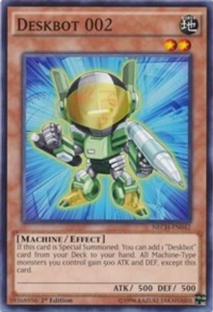 Image of Deskbot 002 (NECH-EN042) - The New Challengers 1st Edition