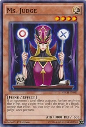 Image of Ms. Judge (NECH-EN043) - The New Challengers 1st Edition