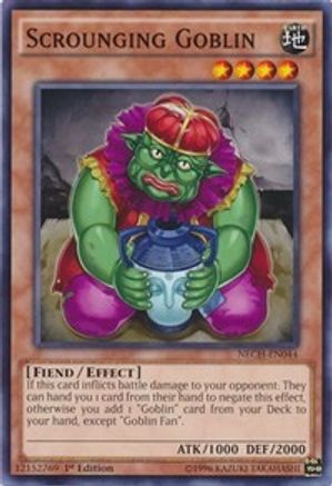 Image of Scrounging Goblin (NECH-EN044) - The New Challengers 1st Edition