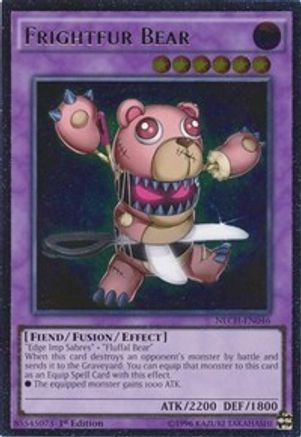 Image of Frightfur Bear (UTR) (NECH-EN046) - The New Challengers 1st Edition