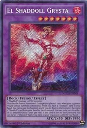 Image of El Shaddoll Grysta (NECH-EN048) - The New Challengers Unlimited