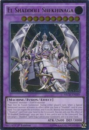 Image of El Shaddoll Shekhinaga (UTR) (NECH-EN049) - The New Challengers Unlimited
