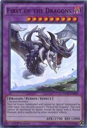 Image of First of the Dragons (NECH-EN050) - The New Challengers 1st Edition