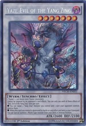 Image of Yazi, Evil of the Yang Zing (NECH-EN051) - The New Challengers Unlimited