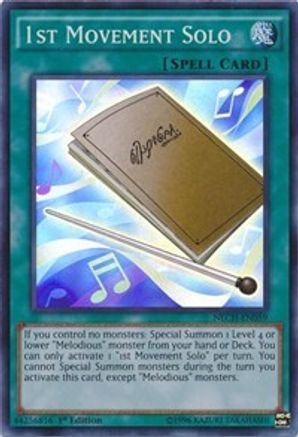 Image of 1st Movement Solo (NECH-EN059) - The New Challengers Unlimited