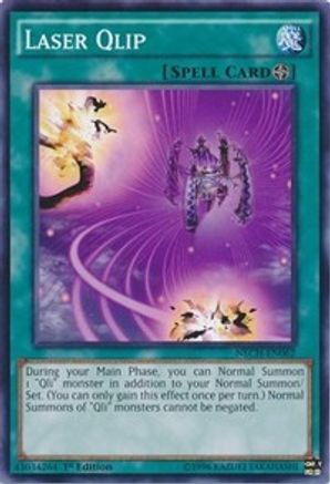 Image of Laser Qlip (NECH-EN062) - The New Challengers 1st Edition
