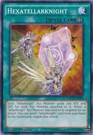 Image of Hexatellarknight (NECH-EN063) - The New Challengers 1st Edition