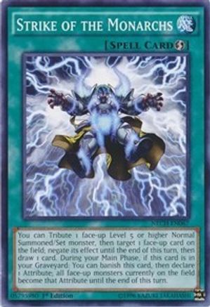 Image of Strike of the Monarchs (NECH-EN067) - The New Challengers 1st Edition