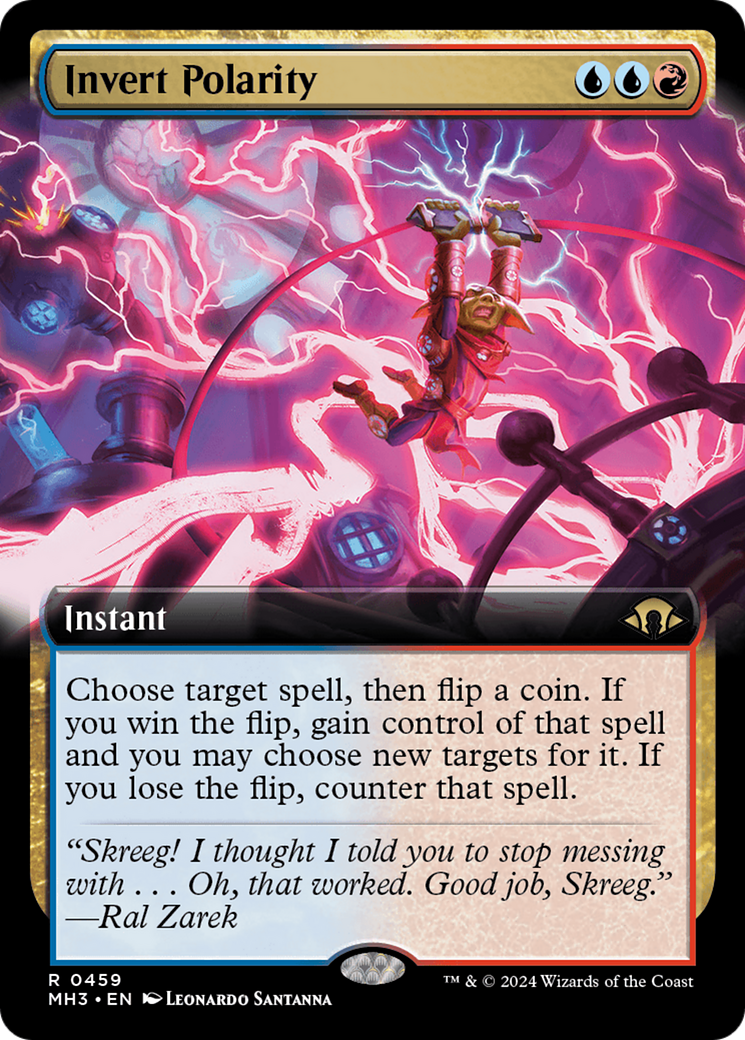 Image of Invert Polarity (Extended Art) (MH3-459) - Modern Horizons 3: (Extended Art)