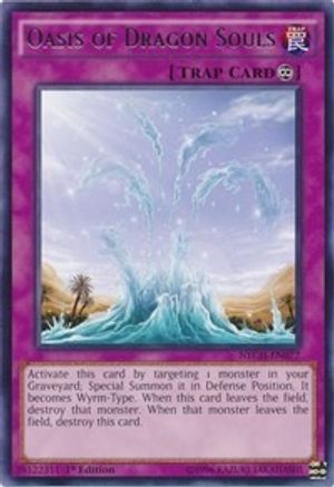 Image of Oasis of Dragon Souls (NECH-EN077) - The New Challengers Unlimited