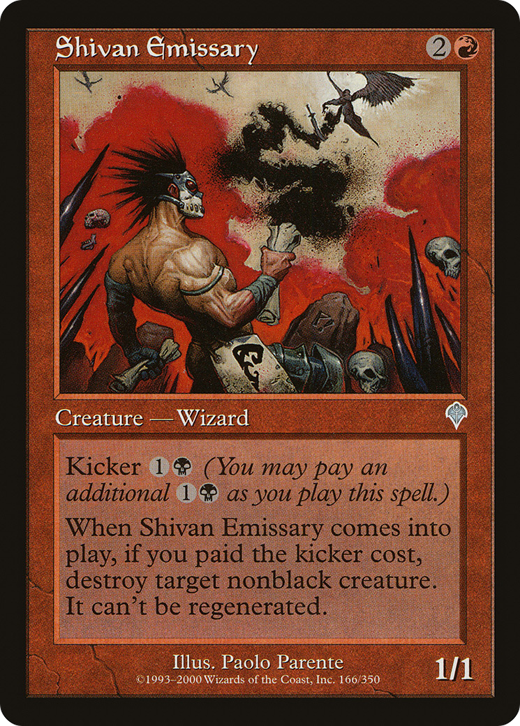 Image of Shivan Emissary (INV-166) - Invasion Foil