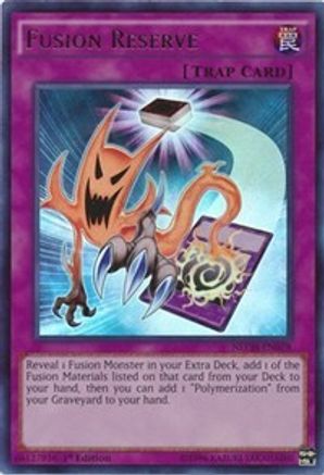 Image of Fusion Reserve (NECH-EN078) - The New Challengers 1st Edition