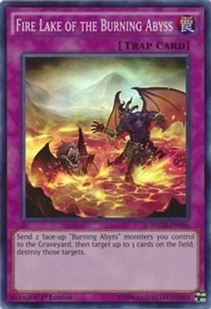 Image of Fire Lake of the Burning Abyss (NECH-EN086) - The New Challengers Unlimited