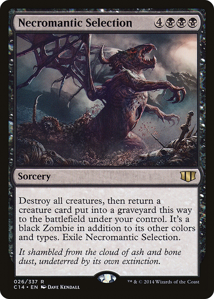 Image of Necromantic Selection (C14-026) - Commander 2014