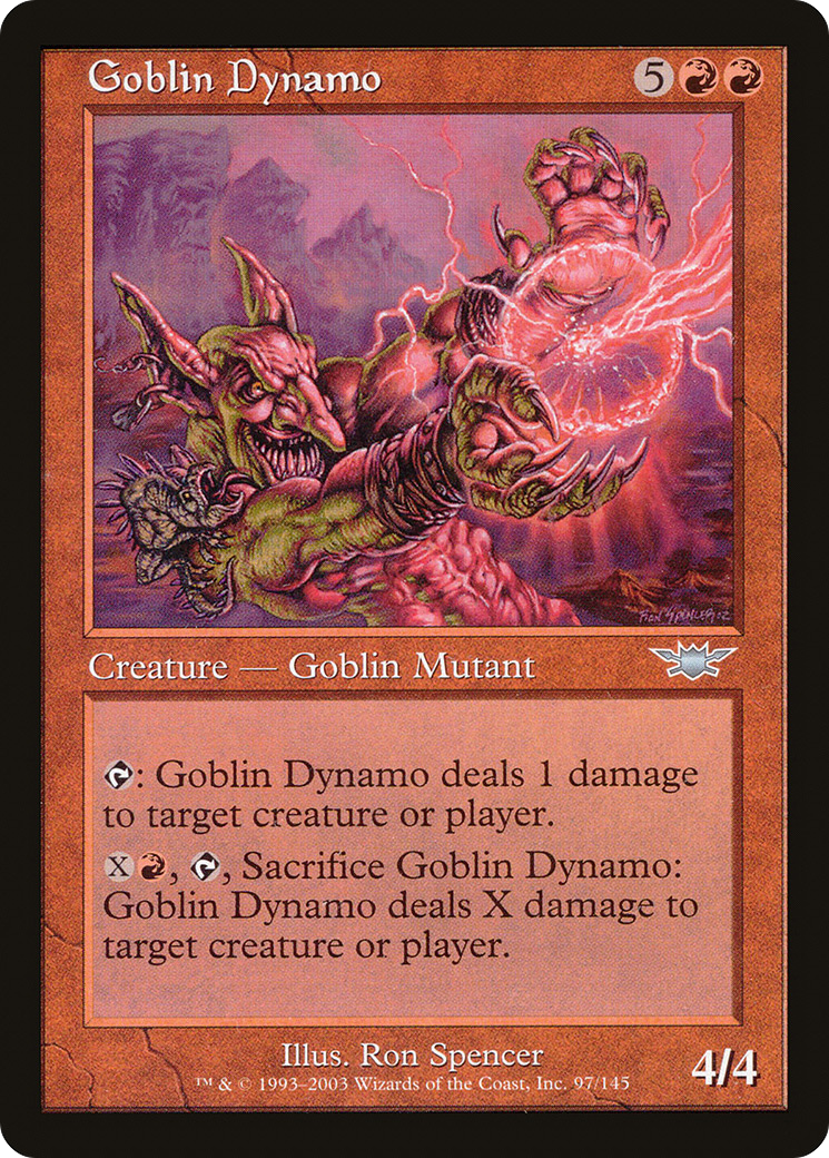 Image of Goblin Dynamo (LGN-097) - Legions Foil