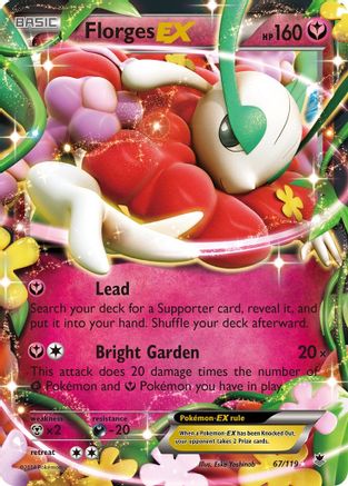 Image of Florges EX 067/119  - Holofoil XY  Phantom Forces - Ultra Rare